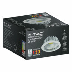 spot led cob incorporabil 30w 4500k alb neutru