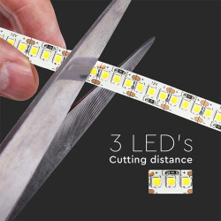 banda led smd2835 204led/m 4000k ip20 5m