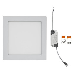 panou led patrat incorporabil 18w 3000k alb cald