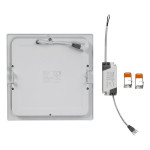 panou led patrat incorporabil 18w 3000k alb cald