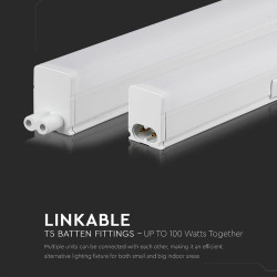 corp iluminat led t5 16w 120cm 3000k alb cald cip samsung