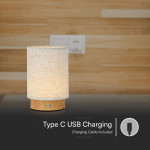 lampa birou 3w 3000k alb cald - bej