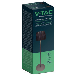 lampa led masa 2.7w 3in1 dimabil - negru