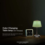lampa led masa 1.5w 3in1 dimabil - verde/crom