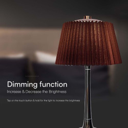 lampa led masa 1.5w 3in1 dimabil - maro