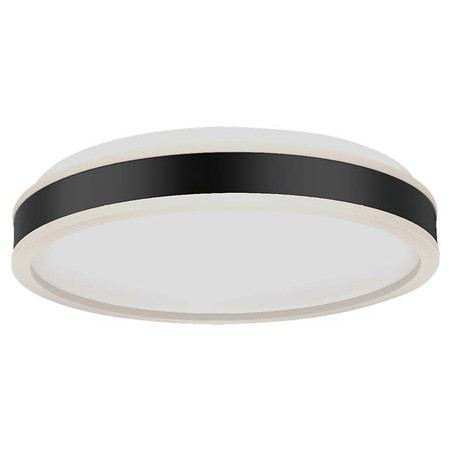 plafoniera led 18w 3in1 - negru