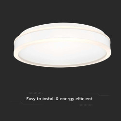 plafoniera led 24w 3in1 - alb