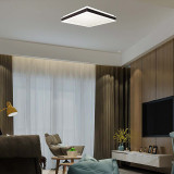 plafoniera led 18w 3in1 - negru