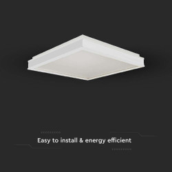 plafoniera led 18w 3in1 - alb