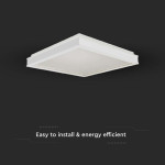 plafoniera led 18w 3in1 - alb