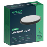 plafoniera led 36w ip44 6500k alb rece - negru plafoniera led 36w ip44 6500k alb rece - negru