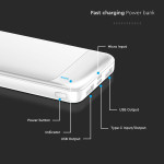 power bank 10000mah fast charge - alb