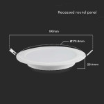 panou led 12w incorporabil 3000k