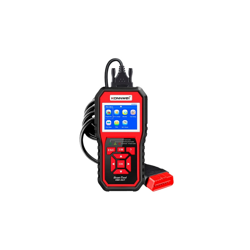 multimetru diagnoza auto obd2 kw850 konnwei multimetru diagnoza auto obd2 kw850 konnwei