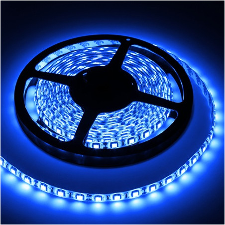 banda led 5m 300x5050 ip65 albastru rebel