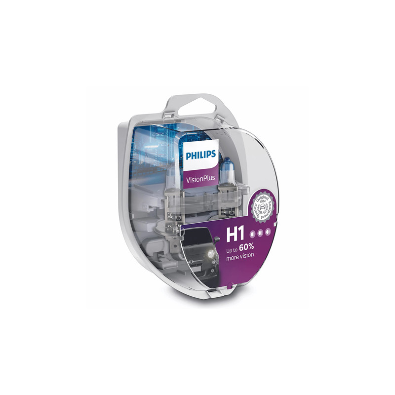 set 2 becuri auto h1 vision plus philips set 2 becuri auto h1 vision plus philips