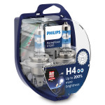 set 2 buc becuri auto h4 racing vision philips