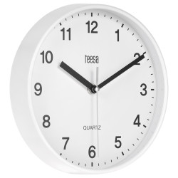 ceas perete 20cm alb teesa