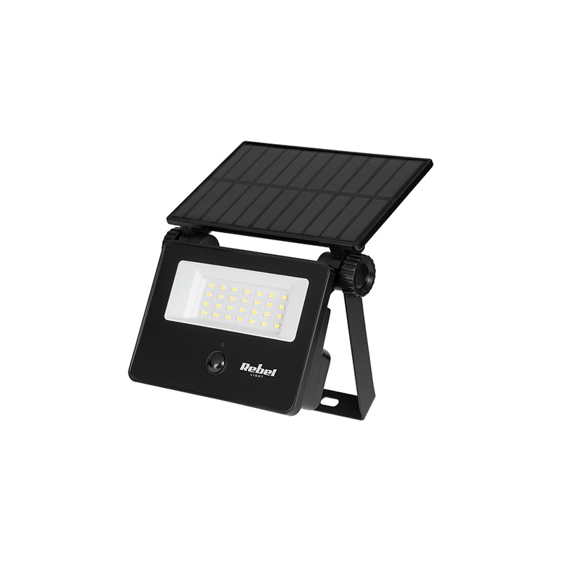 reflector solar 6w 800lm 6500k ip54 rebel