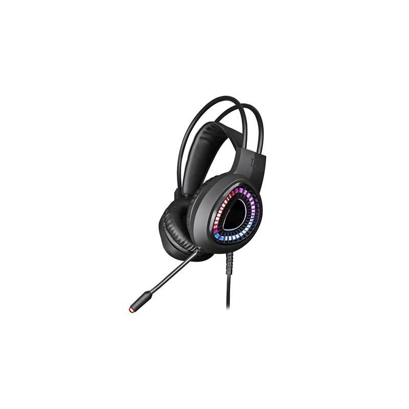 casti hi-fi stereo cu microfon gaming rgb varr