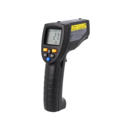 Masura Temperatura si Umiditate, Pirometru LCD,iluminat -50÷1150°C Rez.optică: 50: 1 ε: 0,1÷1 -1, dioda.ro