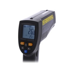 Masura Temperatura si Umiditate, Pirometru LCD,iluminat -50÷1150°C Rez.optică: 50: 1 ε: 0,1÷1 -3, dioda.ro