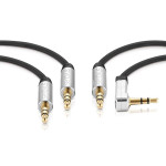 set 2 cablu 3.5 tata - 3.5 tata 2.0m sentivus