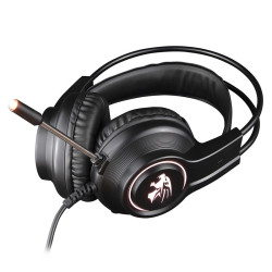 casti hi-fi stereo cu microfon gaming rgb varr