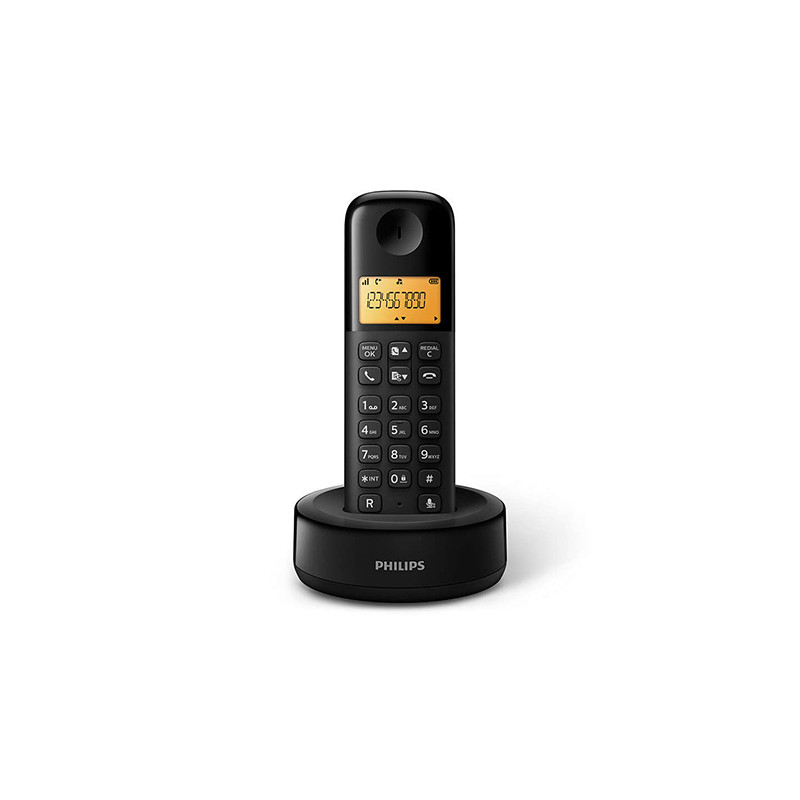 telefon dect d1601 negru philips
