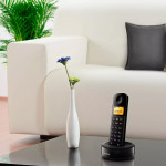 telefon dect d1601 negru philips