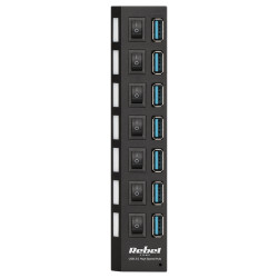 hub usb 3.0 7 porturi rebel