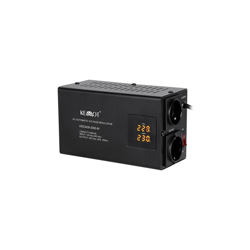 stabilizator tensiune automat 2000va perete kemot