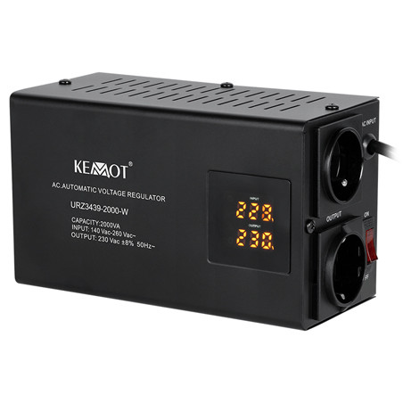 stabilizator tensiune automat 2000va perete kemot
