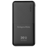 power bank 10000mah li-pol qc /pd kruger&matz