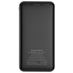 power bank 10000mah li-pol qc /pd kruger&matz