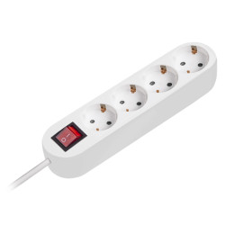 prelungitor 3x1.5mm 4 prize 2m intrerupator