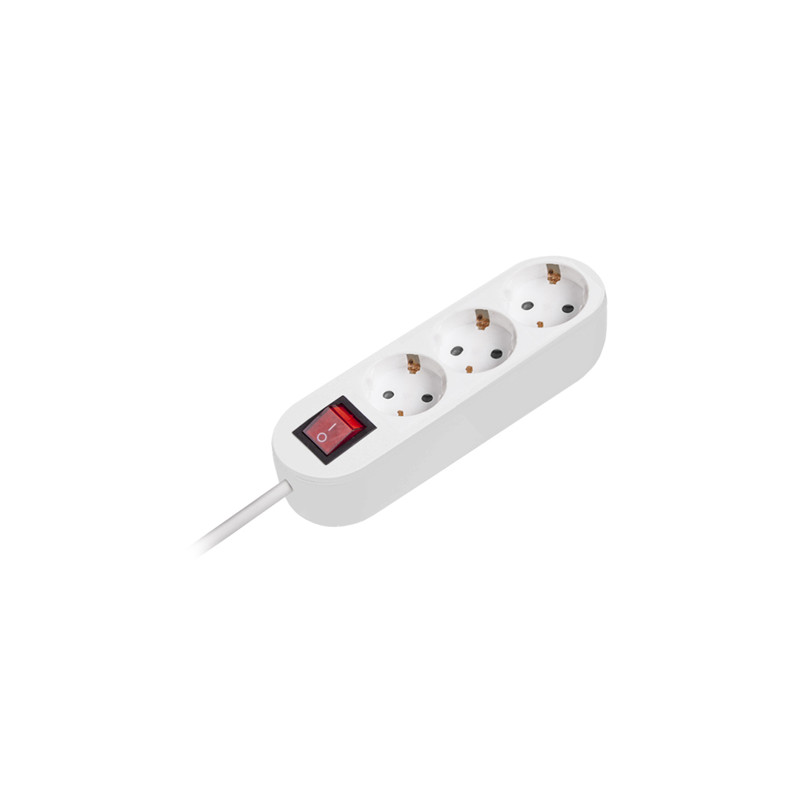 prelungitor 3x1.5mm 3 prize 5m intrerupator