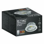 spot led cob incorporabil 40w 4500k alb neutru