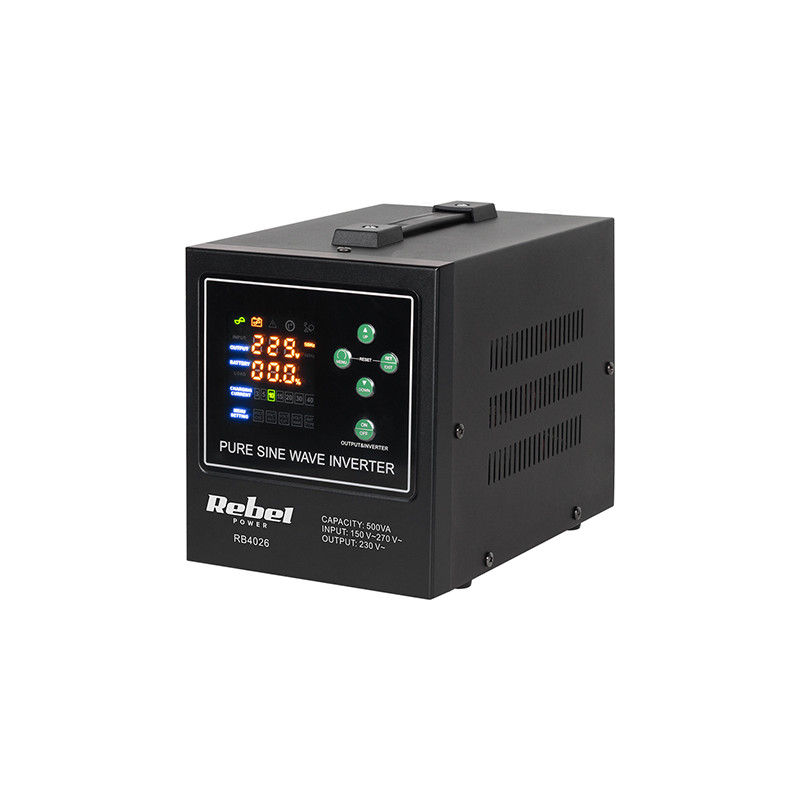 ups centrale termice sinus pur 500va 300w 12v rebel