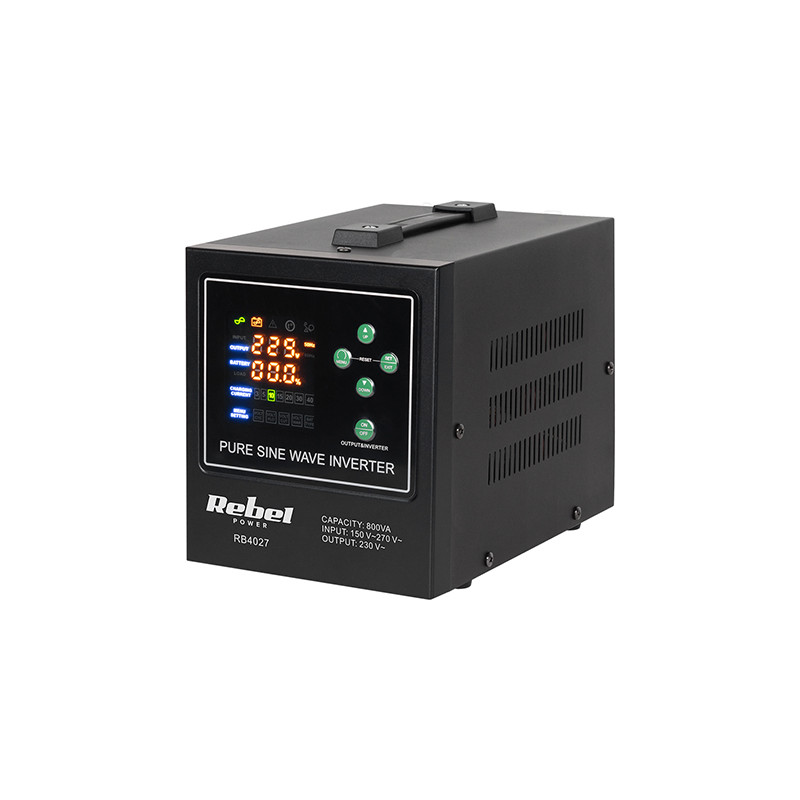 ups centrale termice sinus pur 800va 500w 12v rebel