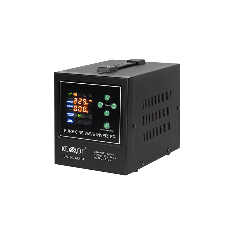 ups centrale termice sinus pur 500va/300w 12v kemot