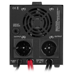 ups centrale termice sinus pur 1000va/700w 12v kemot