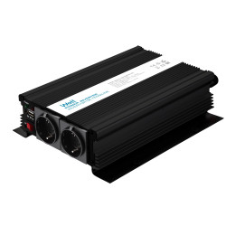invertor de tensiune 12v - 230v  usb  1000w  well