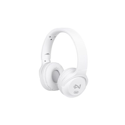 casti on-ear cu fir  trevi dj 601 m  microfon  alb