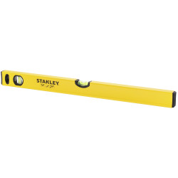 nivela cu bula  cu 2 indicatori  din aluminiu  600 mm  stht1-43103 stanley