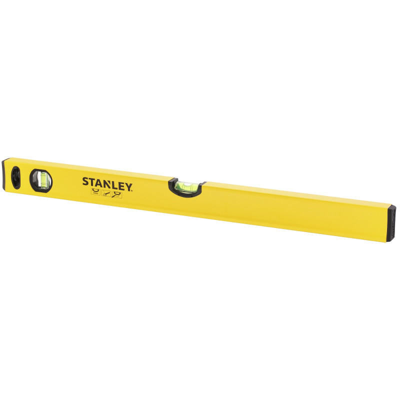 nivela cu bula  cu 2 indicatori  din aluminiu  600 mm  stht1-43103 stanley
