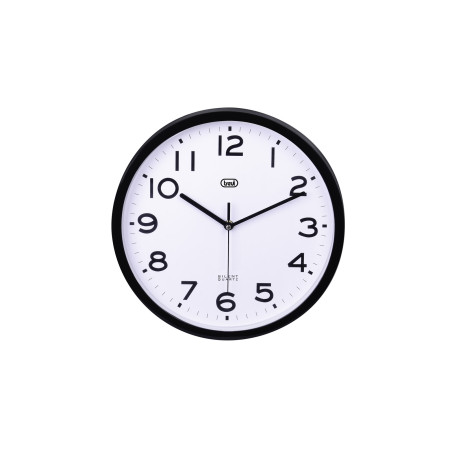 ceas de perete cu quartz om 3302 s  30cm  negru  trevi