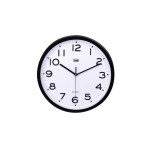 ceas de perete cu quartz om 3302 s  30cm  negru  trevi