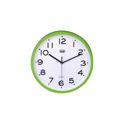 ceas de perete cu quartz om 3302 s  30cm  verde  trevi