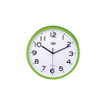 ceas de perete cu quartz om 3302 s  30cm  verde  trevi